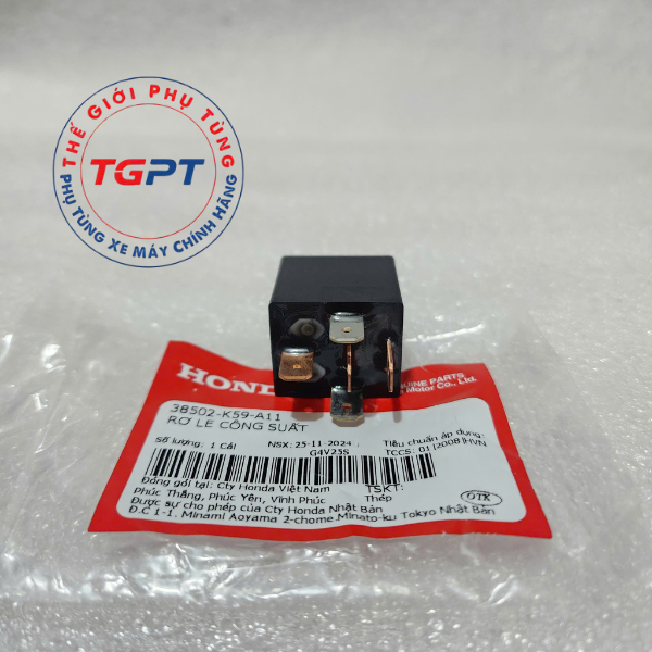 Rơ le nguồn, Rơ le công suất Vario 125-150, AB 125, Lead 125, SH mode, PCX 125 /38502-K59-A11