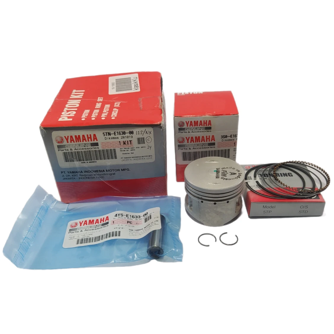 Bộ piston bạc Sirius 110, Jupiter V, MX (2006-2011) - 5TN-E1630-00