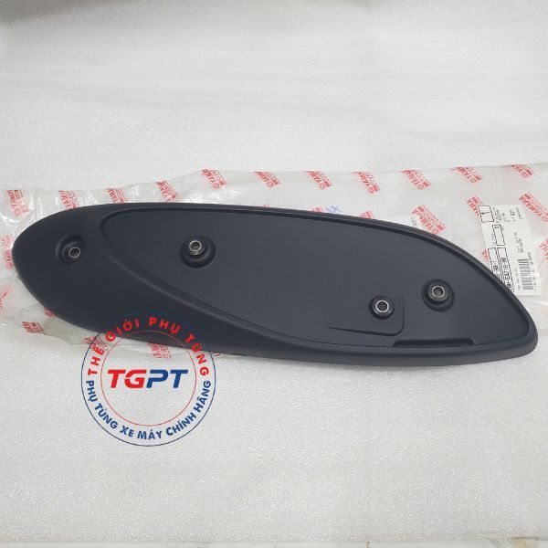 Tấm bảo vệ pô, Vỉ pô, che pô Grande 2014-2025 đen /2BM-E4718-00/2BL-E4718-00