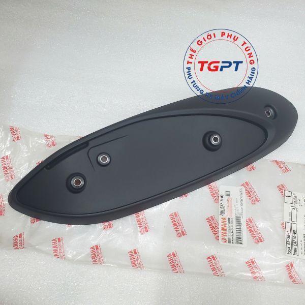 Tấm bảo vệ pô, Vỉ pô, che pô Grande 2014-2025 đen /2BM-E4718-00/2BL-E4718-00