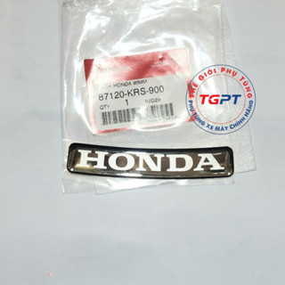 Tem chữ Honda dẻo mặt nạ Wave Alpha - ZX /87120-KRS-900