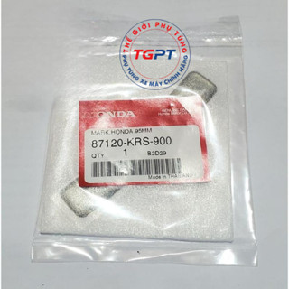 Tem chữ Honda dẻo mặt nạ Wave Alpha - ZX /87120-KRS-900