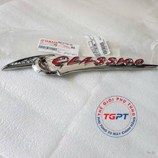 Tem chữ nổi Classico xi đỏ /4D1-F173D-00/4D1-F174D-00