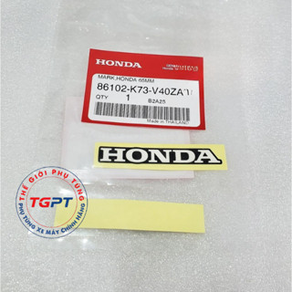 Tem logo chữ Honda 65mm /86102-K73-V40ZA
