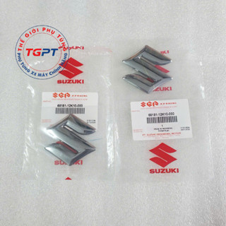Tem logo chữ S dán cánh yếm Satria fi / 68181-12K10-000