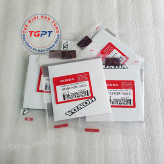 Tem logo Honda 60mm dán ốp đầu xe Sonic, xe Vario /86102-KZR-700ZA