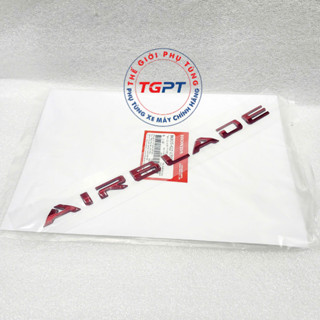 Tem ốp sườn, Tem chữ nổi xe Air Blade 2022+ đỏ /86835-K2Z-V70ZA