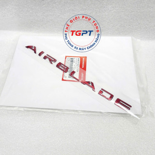Tem ốp sườn, Tem chữ nổi xe Air Blade 2022+ đỏ /86835-K2Z-V70ZA