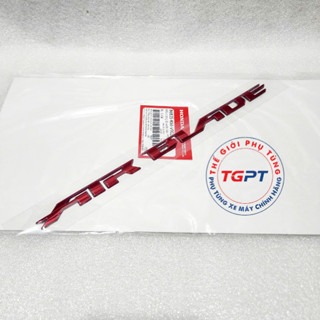 Tem chữ nổi xe Air Blade, Tem ốp sườn xe AB 2016-2019 /86835-K66-V00ZA/86835-K66-V90ZA