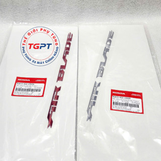 Tem chữ nổi xe Air Blade, Tem ốp sườn xe AB 2016-2019 /86835-K66-V00ZA/86835-K66-V90ZA