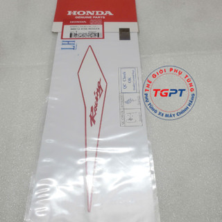 Tem tai thỏ xe Sonic trắng đỏ Racing / 86611-K56-NG0ZA/ 86612-K56-NG0ZA