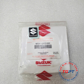 Tem logo S nhỏ che bình nước mát xe Raider fi, xe Satria fi / 68281-12K00-000