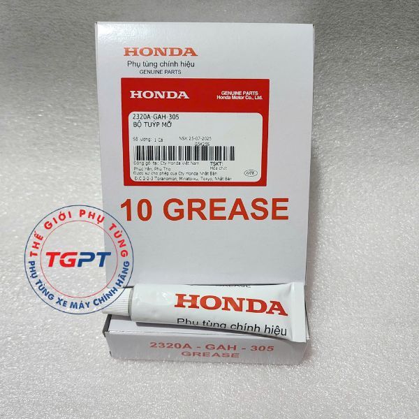 Tuýp mỡ, Mỡ bò bôi trơn chịu nhiệt Honda /2320A-GAH-305 (Giá 1 tuýp)
