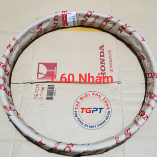 Vành, Niềng Siam Goshi nhám mờ (1.20 - 1.40 - 1.60) - 44701-KRS-980/ 42701-KRS-970/ 42701-KVL-T30