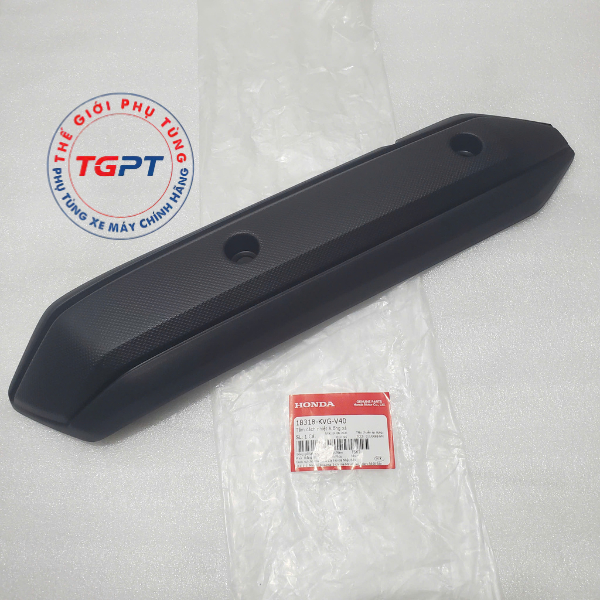 Vỉ pô, ốp pô, che pô Air Blade 2011, AB 2011-2012 /18318-KVG-V40