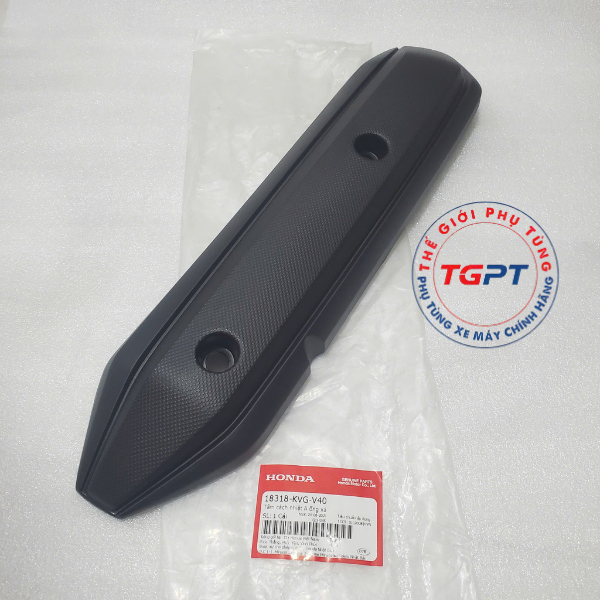 Vỉ pô, ốp pô, che pô Air Blade 2011, AB 2011-2012 /18318-KVG-V40