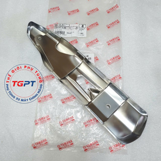 Vỉ pô, ốp pô xe Jupiter fi Inox miếng sau /1PB-E4718-00