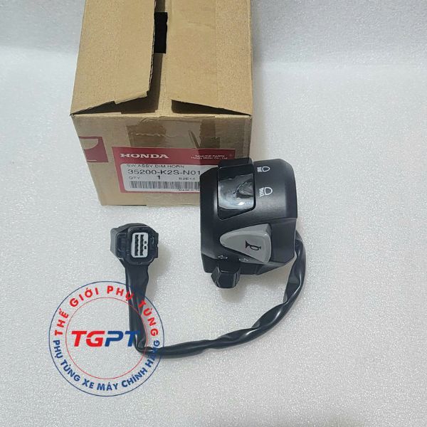 Công tắc đèn xi nhan, Cùm công tắc Vario 160 không ABS trái - 35200-K2S-N01