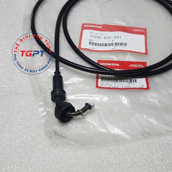 Dây cáp khóa yên, Dây mở yên xe SH ý 2010 /77240-KTF-641