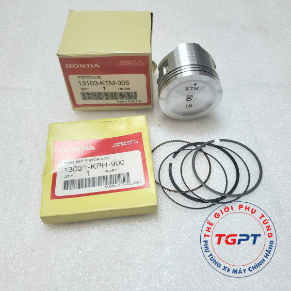 Bộ piston bạc Future Neo 125 Thái Lan - 13101-KPH-690/ 13011-KPH-900