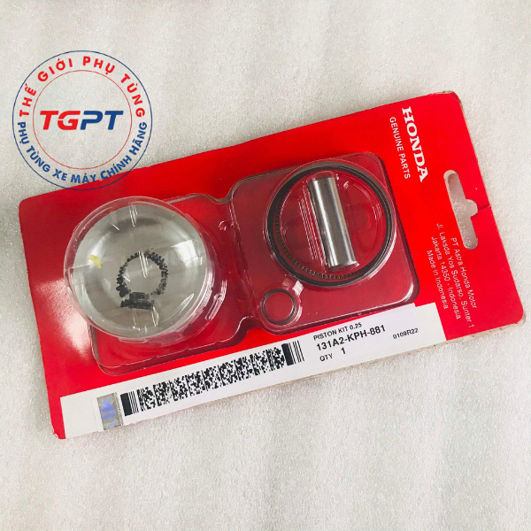 Bộ piston bạc Future Neo, Future X, Neo Fi - 131A1-KPH-881/ 131A2-KPH-881/ 131A3-KPH-881