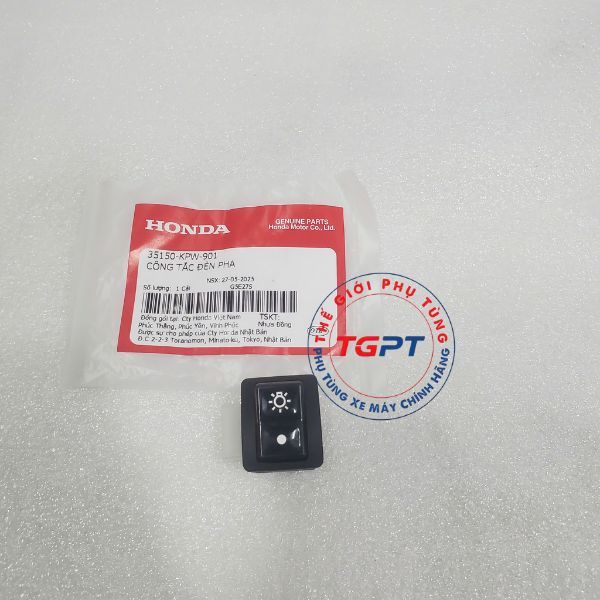 Công tắc đèn pha, Nút mở đèn Wave A, RS /35150-KPW-901