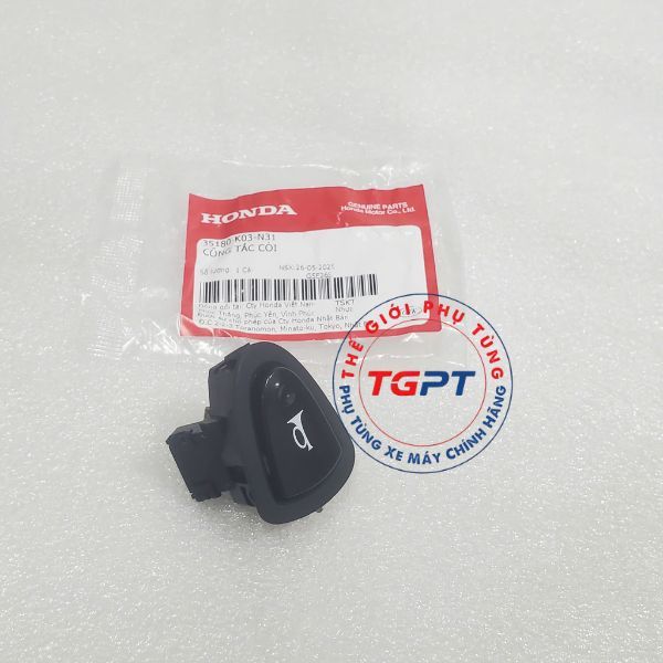 Công tắc còi, Nút kèn Wave S110, RSX 110, PCX 2014, Air Blade và nhiều dòng xe Honda /35180-K03-N31