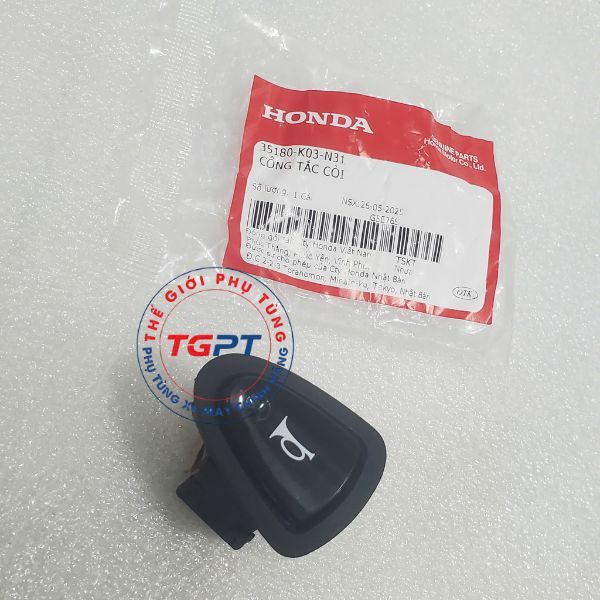 Công tắc còi, Nút kèn Wave S110, RSX 110, PCX 2014, Air Blade và nhiều dòng xe Honda /35180-K03-N31