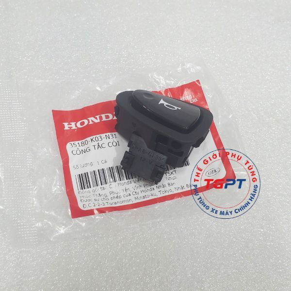 Công tắc còi, Nút kèn Wave S110, RSX 110, PCX 2014, Air Blade và nhiều dòng xe Honda /35180-K03-N31