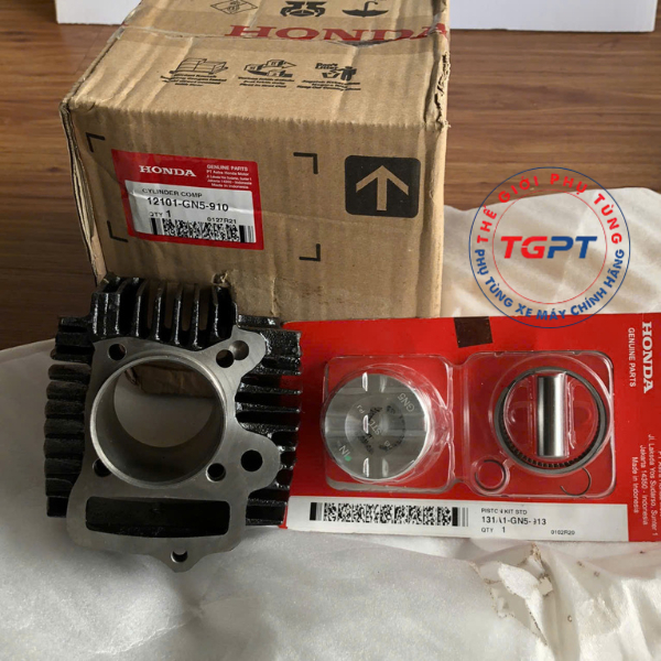 Bộ nòng Piston bạc Dream thái - 12101-GN5-910/ 131A1-GN5-913