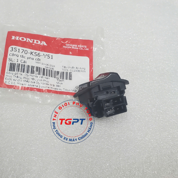 Công tắc pha cốt, Nút pha cos Winner X V2, V3, V4 (2020-2025) /35170-K56-V51