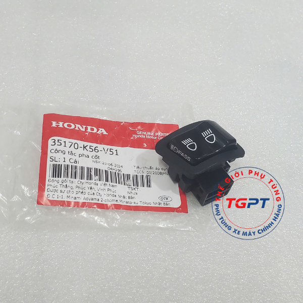 Công tắc pha cốt, Nút pha cos Winner X V2, V3, V4 (2020-2025) /35170-K56-V51