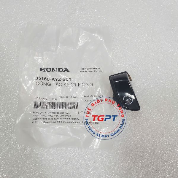 Công tắc khởi động, Nút đề Wave S110, Winner 150, Air Blade (2011-2020) /35160-KYZ-901