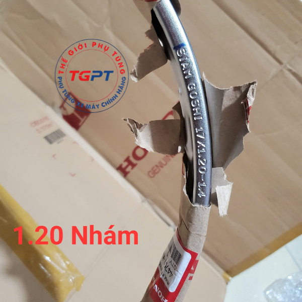 Vành, Niềng Siam Goshi nhám mờ (1.20 - 1.40 - 1.60) - 44701-KRS-980/ 42701-KRS-970/ 42701-KVL-T30