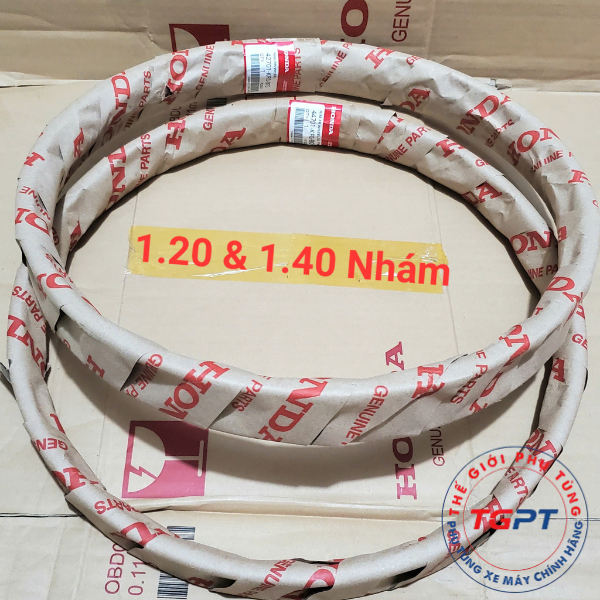 Vành, Niềng Siam Goshi nhám mờ (1.20 - 1.40 - 1.60) - 44701-KRS-980/ 42701-KRS-970/ 42701-KVL-T30