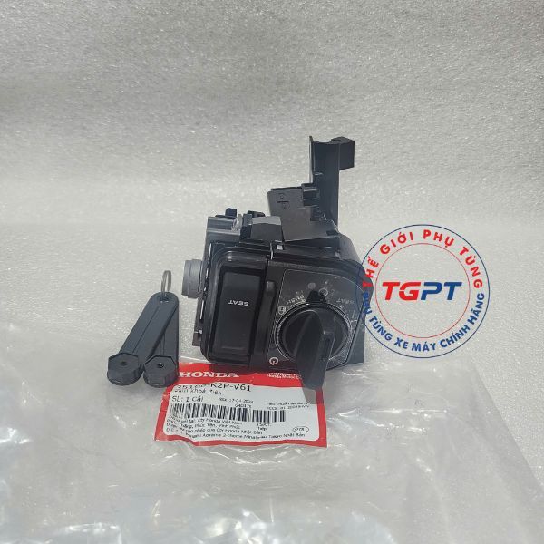 Cụm khoá điện, Khóa máy Winner X V3, V4 (35100-K2P-V61) dùng được nhiều dòng xe úp lên Smart key