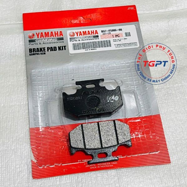 Má phanh dầu, Bố thắng đĩa sau R15 (2018-2023), MT-125, XSR-125, YZF125, YZF155 - B97-F5806-00