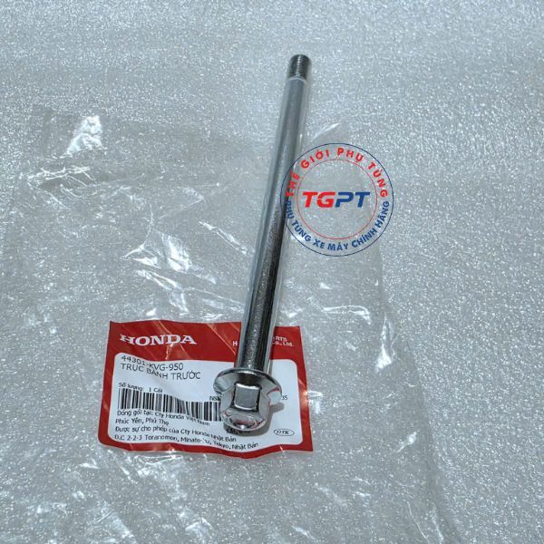 Trục bánh trước, cốt bánh trước Vario 150, Click thái, AB (125-150), Vision (2011-2021) - 44301-KVG-950