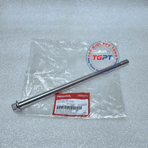 Trục banh xe trước, Cốt bánh trước SH việt 2012-2024 (125/150/160), Trục bánh sau Cub 125 (2020-2025) - 44301-K01-900