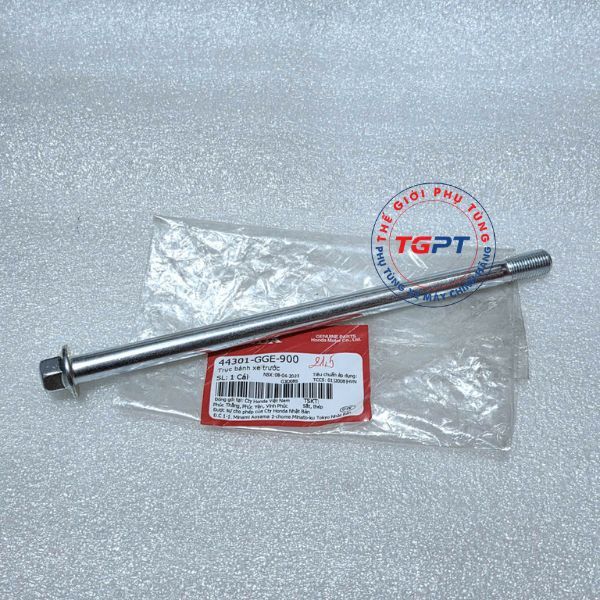 Trục bánh xe trước, Cốt bánh trước Lead 110, Lead 125 (2013-2024), Spacy 110 - 44301-GGE-900