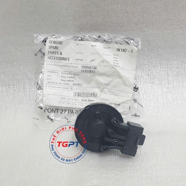 Công tắc khóa Vespa GTS, Sprint, Liberty, Medley, Primavera iget - 1D004813R