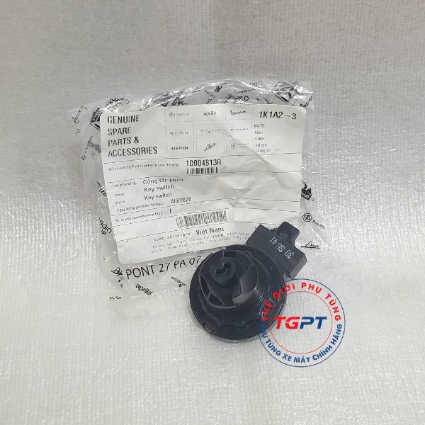 Công tắc khóa Vespa GTS, Sprint, Liberty, Medley, Primavera iget - 1D004813R