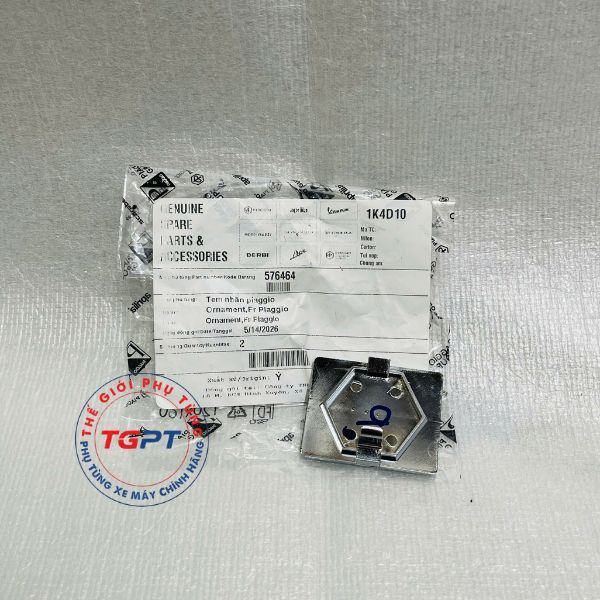Tem nhãn piaggio, Logo mặt nạ Vespa LX, GTS, Primavera - 576464