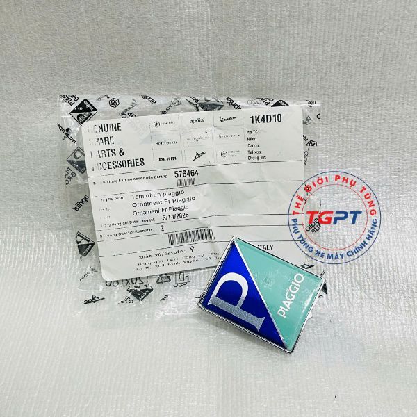 Tem nhãn piaggio, Logo mặt nạ Vespa LX, GTS, Primavera - 576464