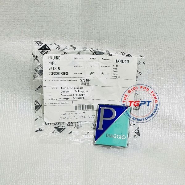 Tem nhãn piaggio, Logo mặt nạ Vespa LX, GTS, Primavera - 576464