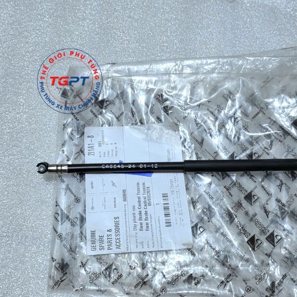 Dây phanh sau, Dây thắng sau Vespa LX, S, LT, Zip - 668845