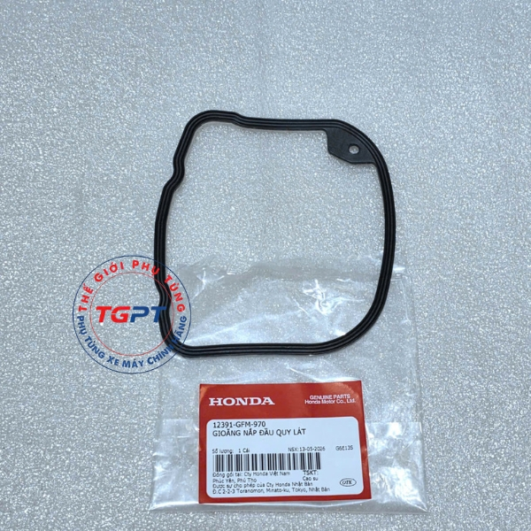 Gioăng nắp đầu quy lát, Ron nắp chao đầu Lead 110 - 12391-GFM-970