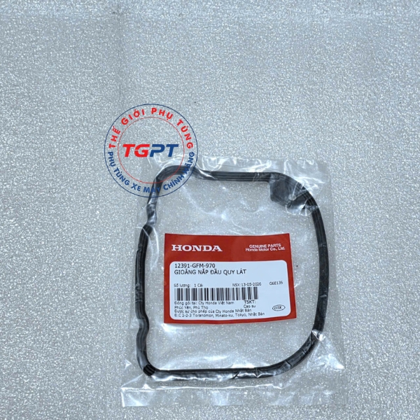 Gioăng nắp đầu quy lát, Ron nắp chao đầu Lead 110 - 12391-GFM-970