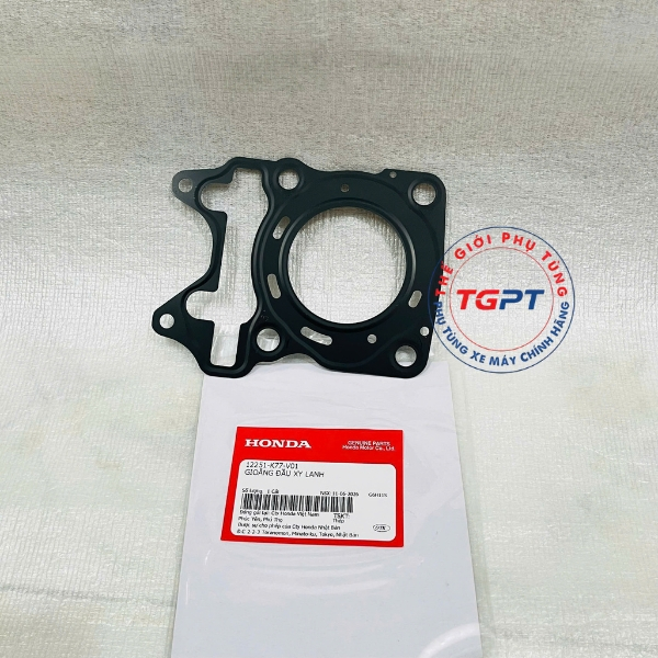 Gioăng đầu xy lanh, Ron quy lát SH 125 (2012-2019) - 12251-K77-V01