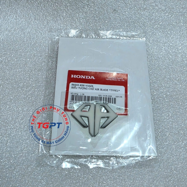 Biểu tượng Air Blade, Tem logo AB 125 (2016-2019) - 86644-K66-V90ZA/ 86644-K66-V10ZA